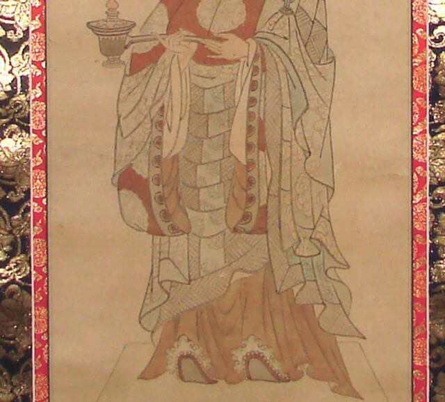 掛軸　相生市　聖徳太子　修理　表具　表装　仕立替　折れ